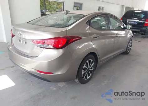 2016 Hyundai Elantra Se из США, поврежденный, VIN 5NPDH4AE2GH781967